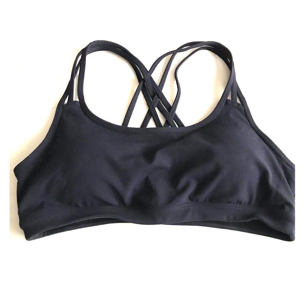 Athleta Sports Bra-Navy